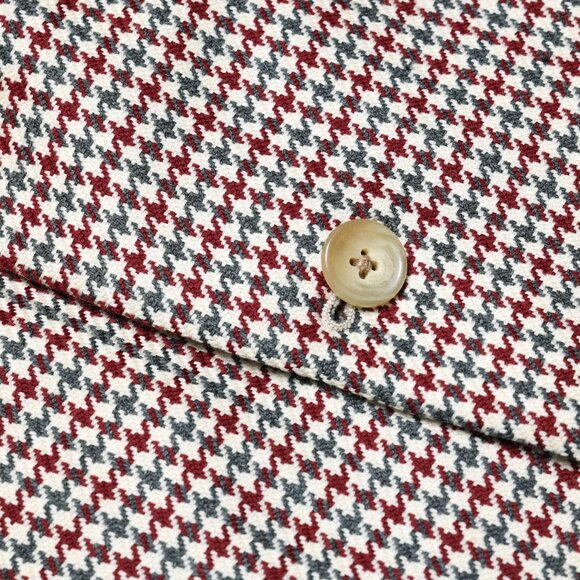 Corneliani (Italy) 80s, Double-Knit Jacquard, High-Twist Yarn - Picture 6 of 10